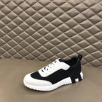 Hermes Bouncing White Black Sneakers