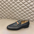 Gucci Horsebit Black Red Green Loafers