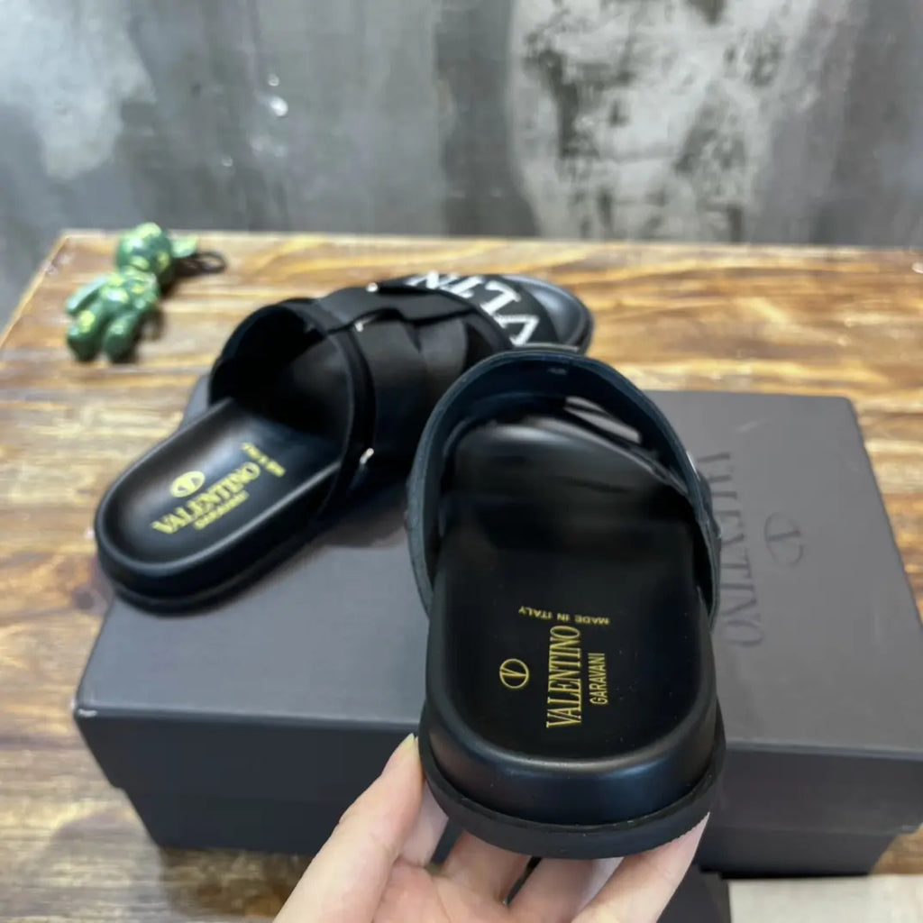 Valentino VLTN Black Sandals