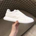 Hermes H White Sneakers