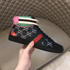 Gucci GG Supreme Black Red Green Sneakers