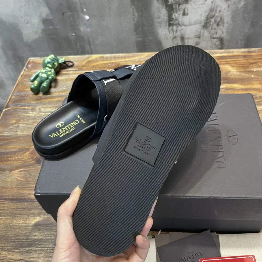Valentino VLTN Black Sandals