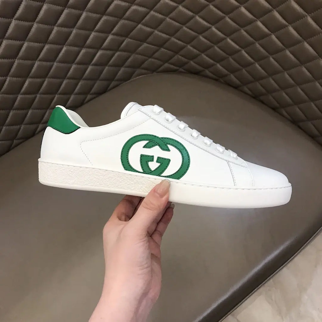 Gucci Ace White Green Sneakers