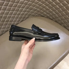 Gucci GG Black Patent Loafers