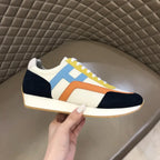 Hermès Black White Blue Yellow Orange Sneakers