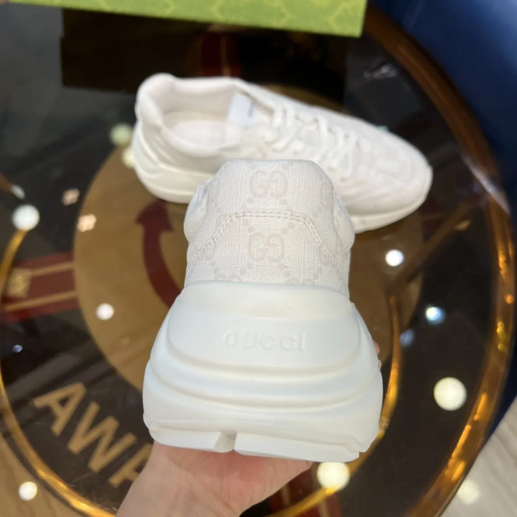 Gucci GG Supreme Run White Sneakers