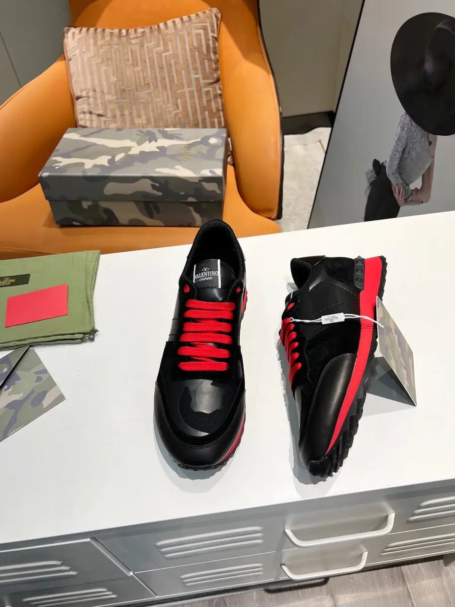 Dior B22 Black Red Sneakers