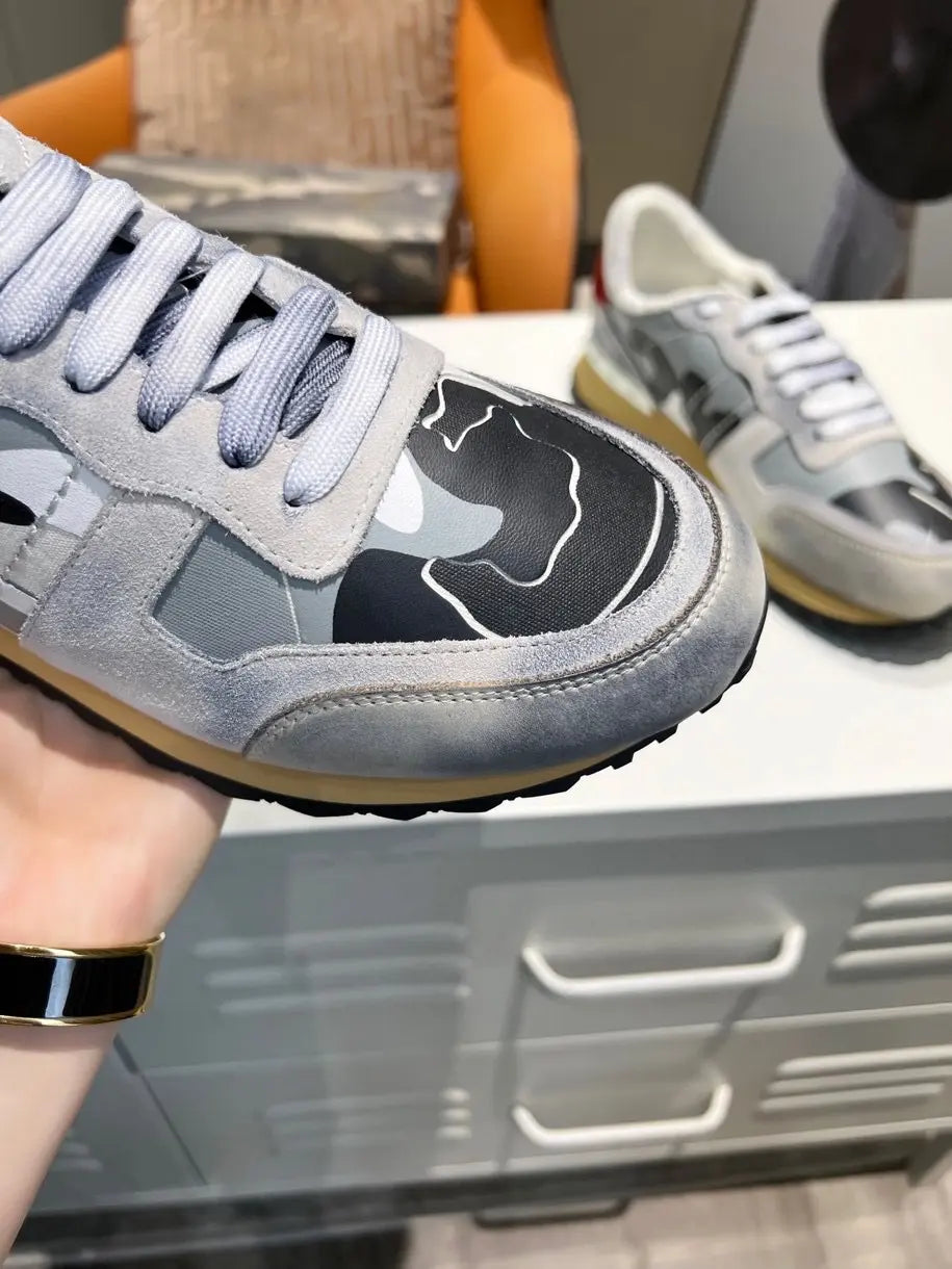 Dior B22 Black White Grey Sneakers