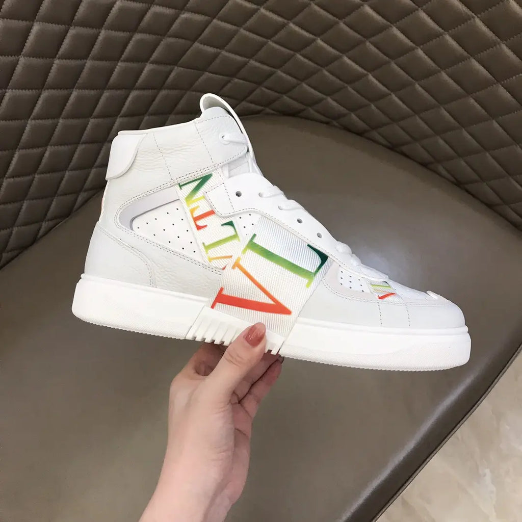 NT High Top White Sneakers