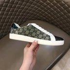 Gucci Ace Grey Black White Red Sneakers
