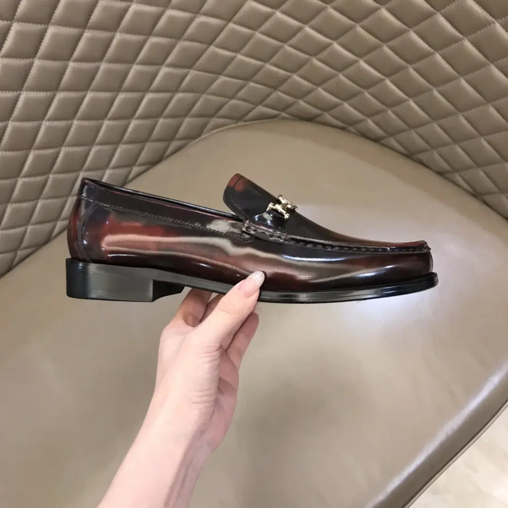 Gucci Horsebit Brown Leather Loafers