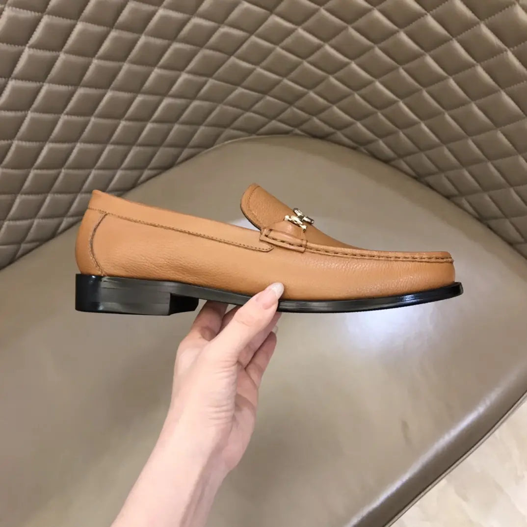 Gucci Horsebit Beige Tan Loafers
