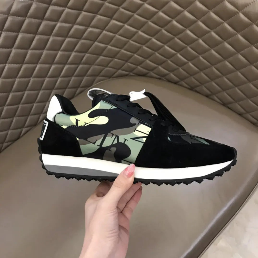 Dior Camo Black Green White Sneakers