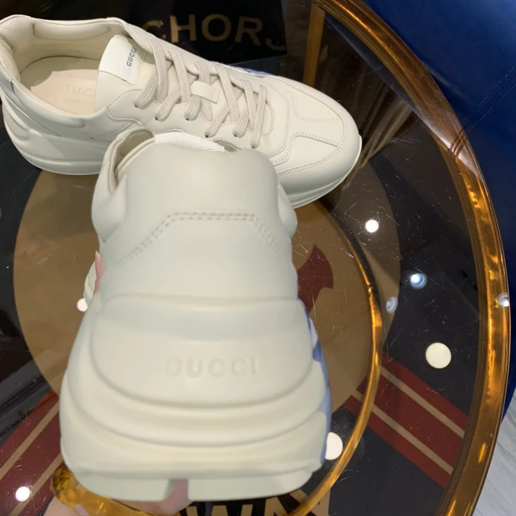 Alexander McQueen Wave Beige Blue Sneakers