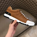H Bouncing Brown White Black Sneakers