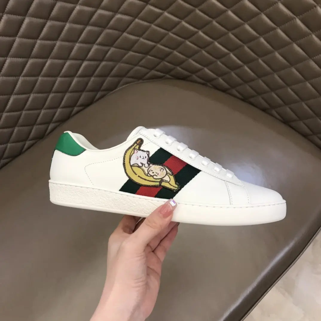 Gucci Ace White Green Red Sneakers