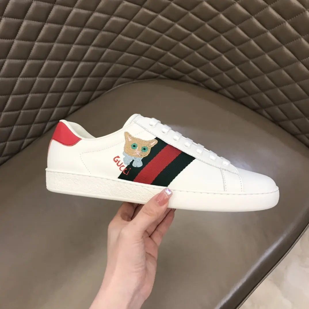 Gucci Ace White Red Green Sneakers