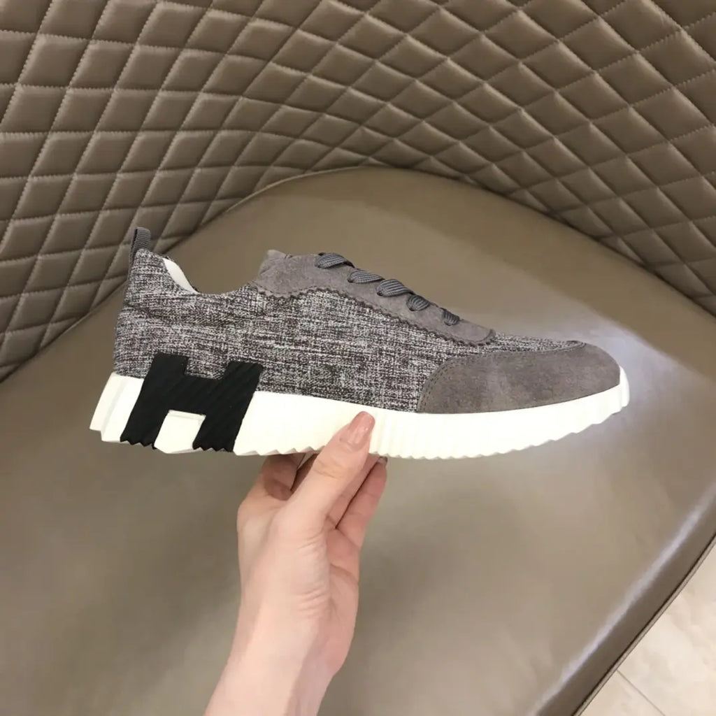 Hermès Gray White Sneakers