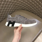 Hermès Gray White Sneakers
