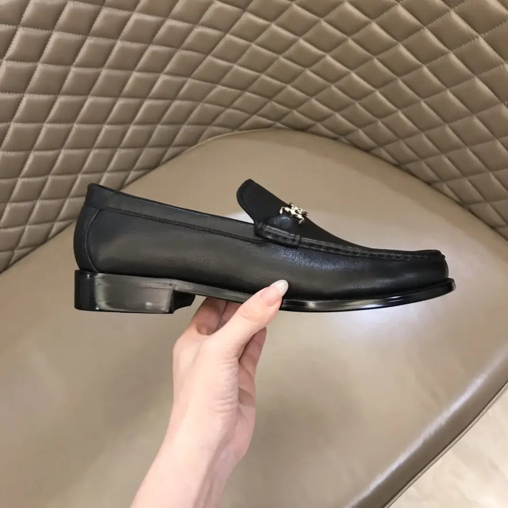 Gucci Horsebit Black Leather Loafers