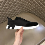 Hermes Paris Black Mesh Sneakers