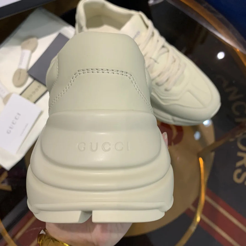 Gucci GG Logo White Red Sneakers
