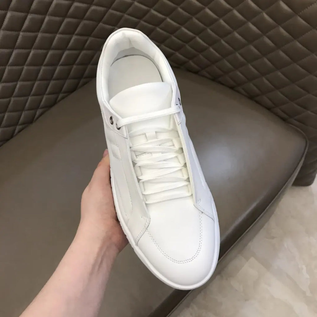 Hermes H White Sneakers