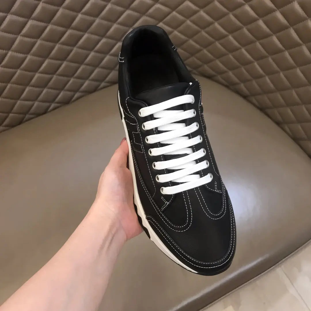 H Paris Bouncing Black White Sneakers