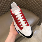 Hermes Red White Black Blue Sneakers