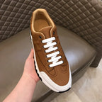H Bouncing Brown White Black Sneakers