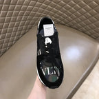 Valentino Black Camo Green White Sneakers