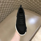 Hermes H Black White Mesh Sneakers