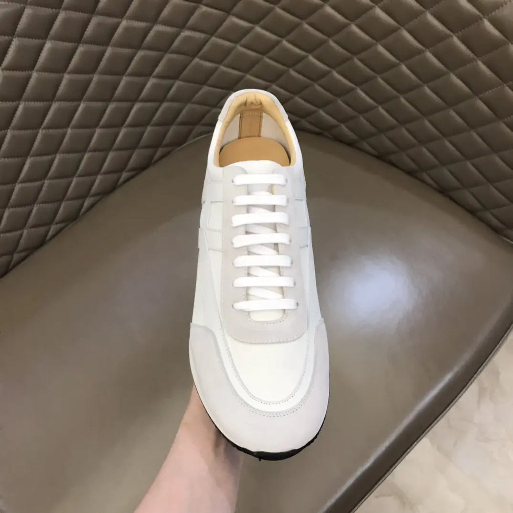 Hermès Bouncing Low Top White Sneakers