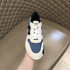 Hermes White Blue Black Sneakers