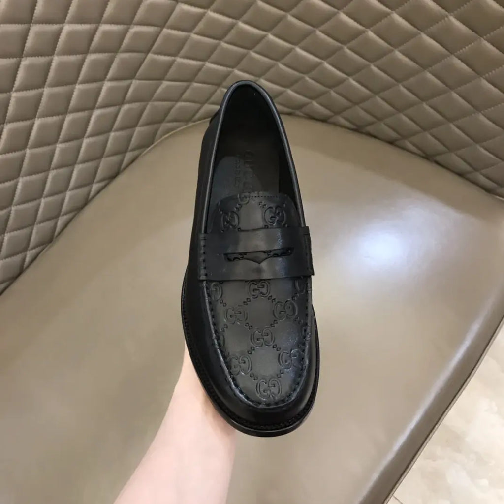 Gucci GG Black Loafers