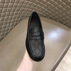 Gucci GG Black Loafers