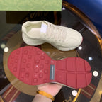 Doraemon Cream Off White Red Sneakers