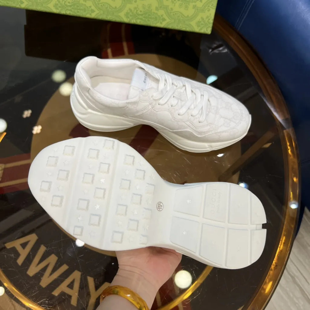 Gucci GG Supreme Run White Sneakers
