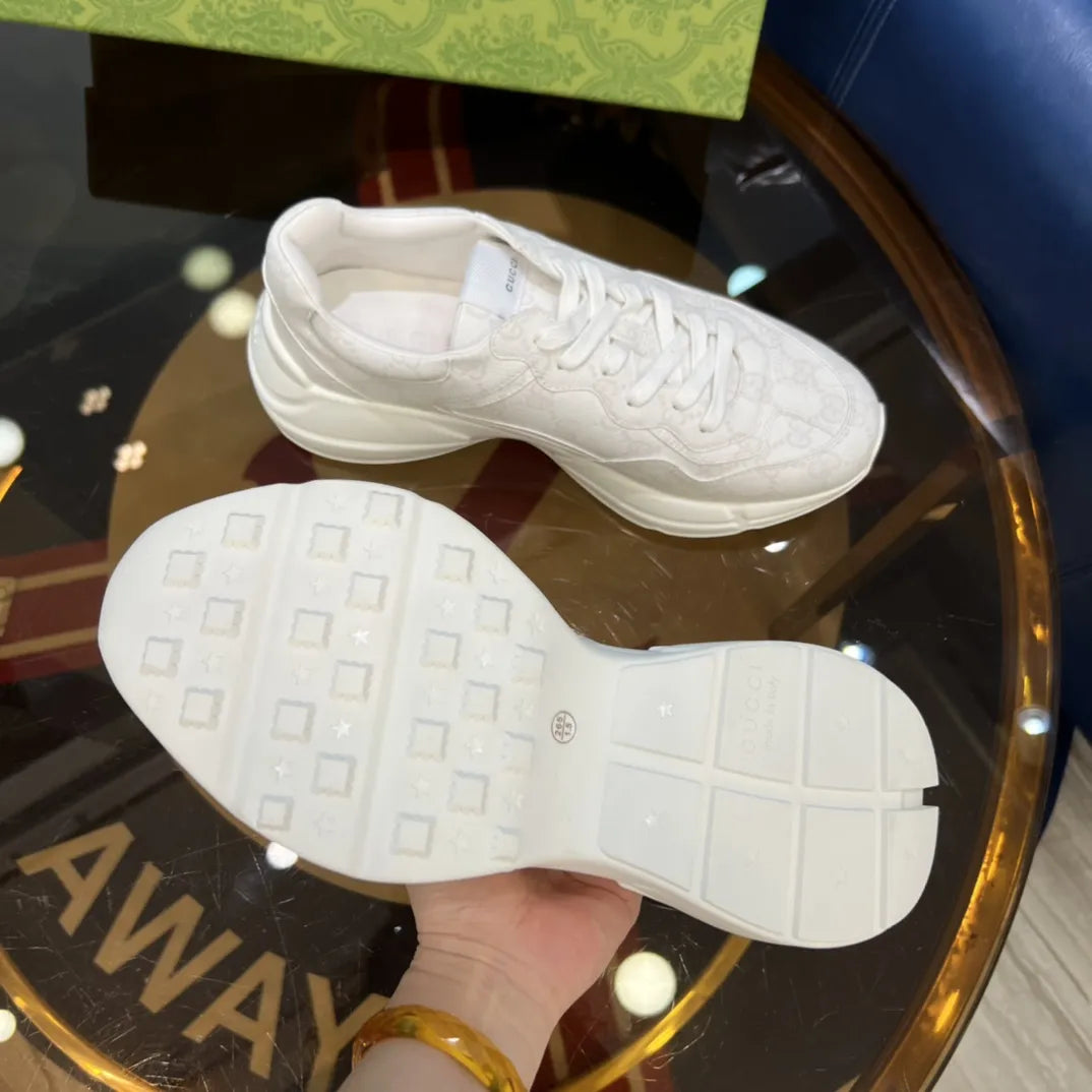 Gucci GG Supreme Run White Sneakers