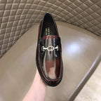 Gucci Horsebit Brown Leather Loafers