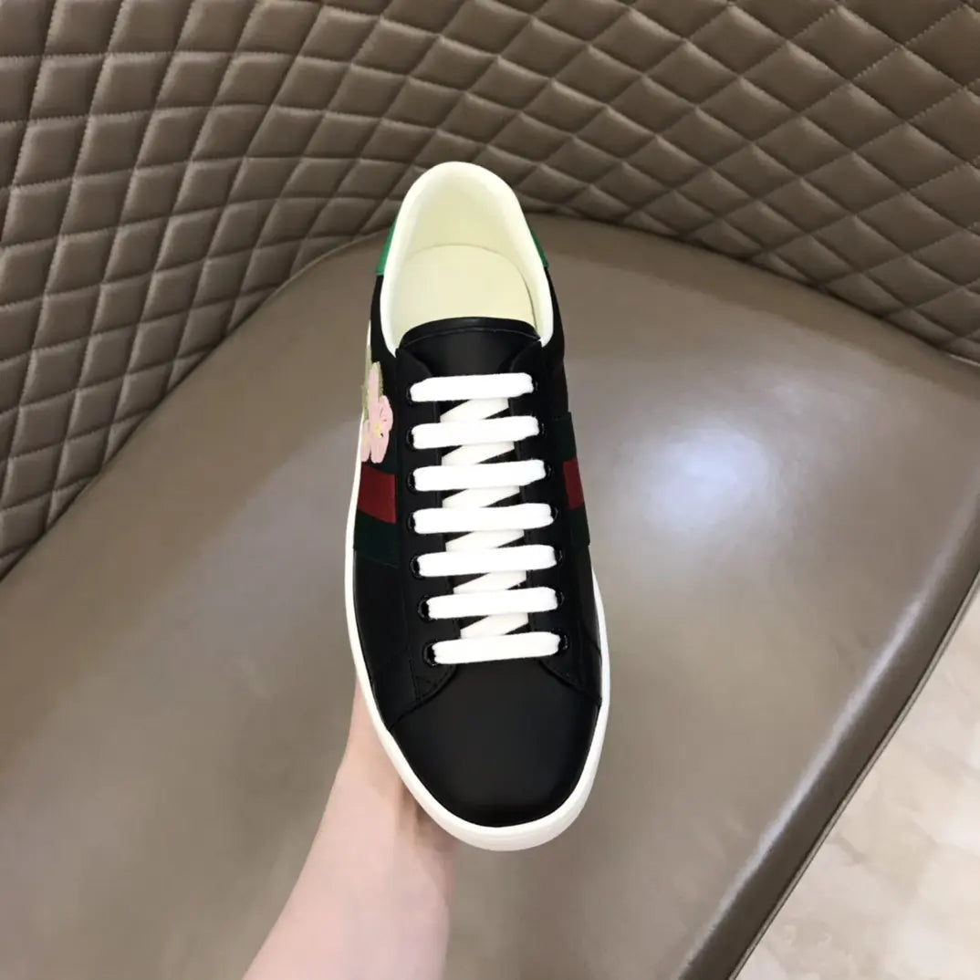 Gucci Ace Black Red Green Sneakers