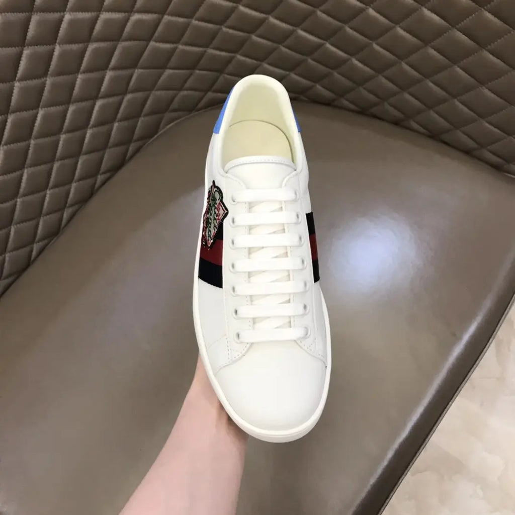 Gucci Ace White Red Black Blue Sneakers