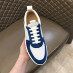 Hermes Paris White Blue Sneakers