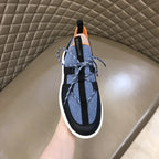 Hermès Bouncing Grey Black Orange Sneakers