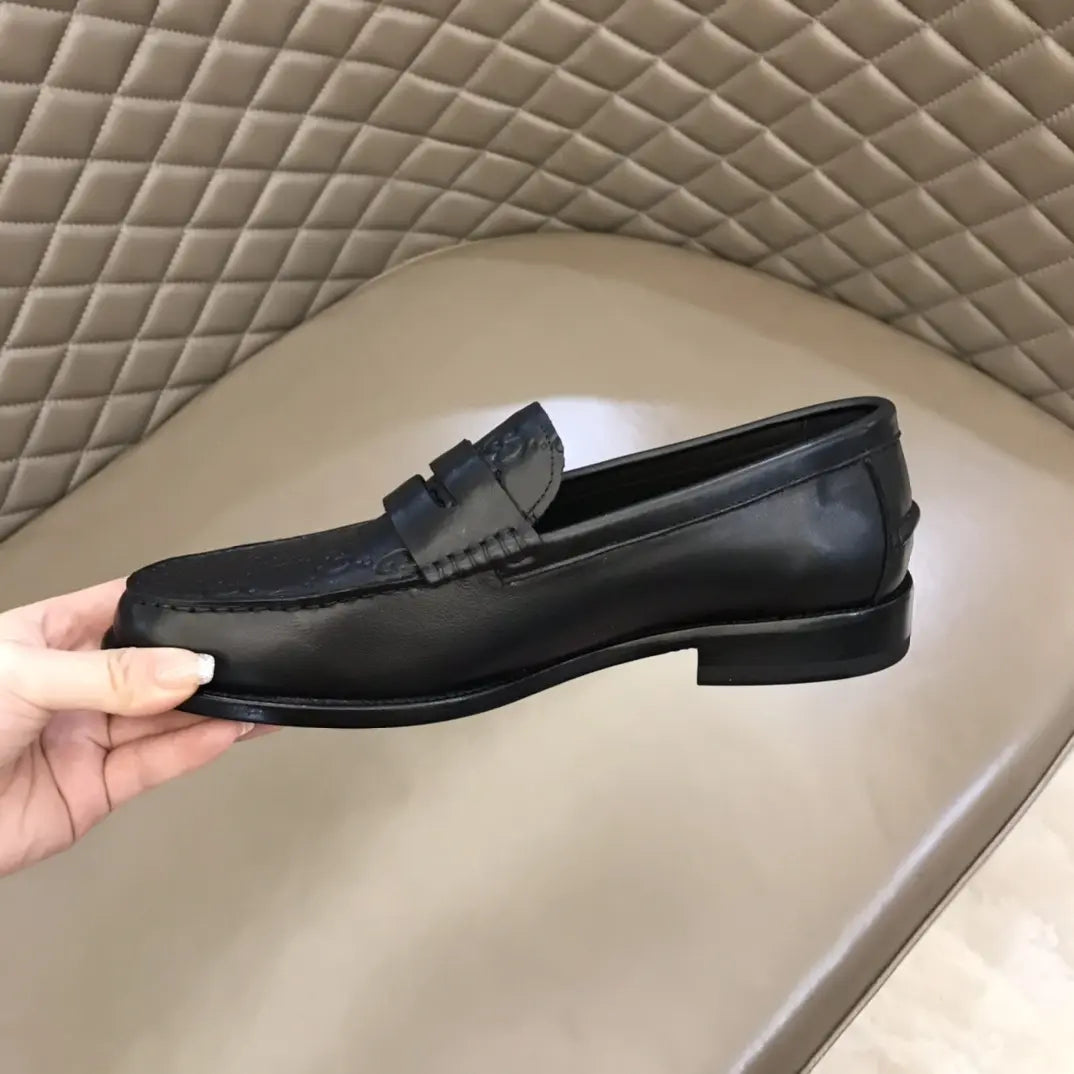 Gucci GG Black Loafers