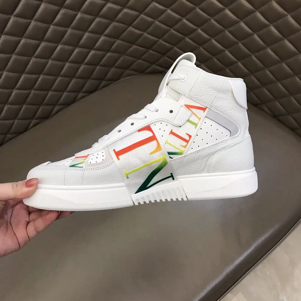 NT High Top White Sneakers