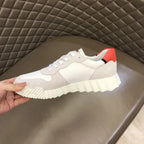 Hermès Paris White Red Sneakers