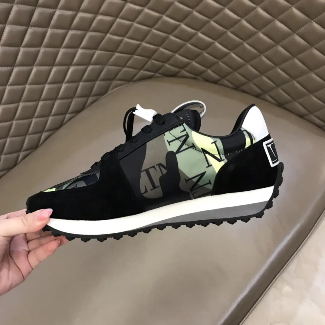 Dior Camo Black Green White Sneakers