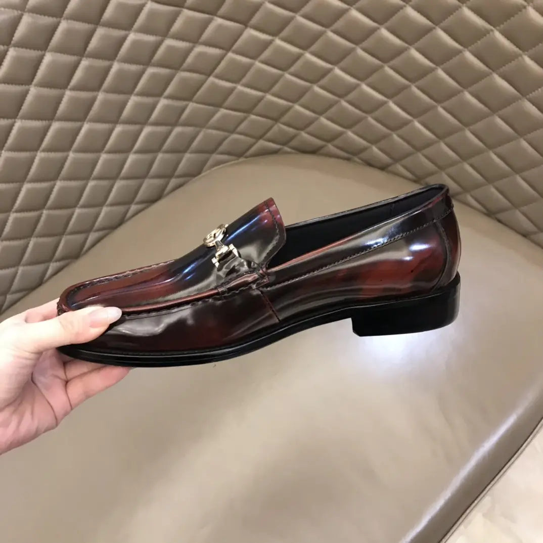 Gucci Horsebit Brown Leather Loafers