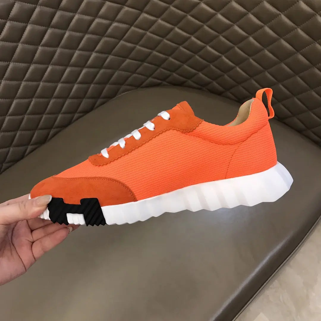 Hermès H Orange White Black Sneakers